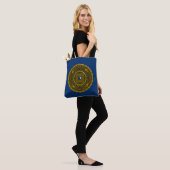 Steenbok Mandala All-Over-Print Tas (Op model)