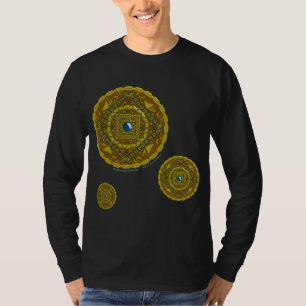 Steenbok Mandala Donkere T-shirt voor Heren