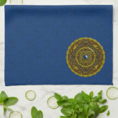 Steenbok Mandala Handdoek (Gevouwen)