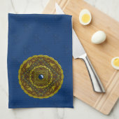 Steenbok Mandala Handdoek (Quarter Fold)