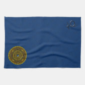 Steenbok Mandala Handdoek (Horizontaal)