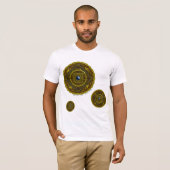 Steenbok Mandala Heren Licht Shirt (Voorkant volledig)