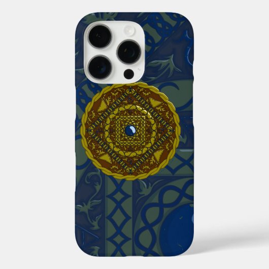 Steenbok Mandala Hoesje-Mate Telefoon Case (Achterkant)