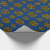 Steenbok Mandala inpakpapier (Hoek)