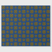 Steenbok Mandala inpakpapier (Vlak)