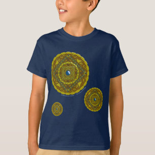 Steenbok Mandala Kind en Baby Donker Shirt