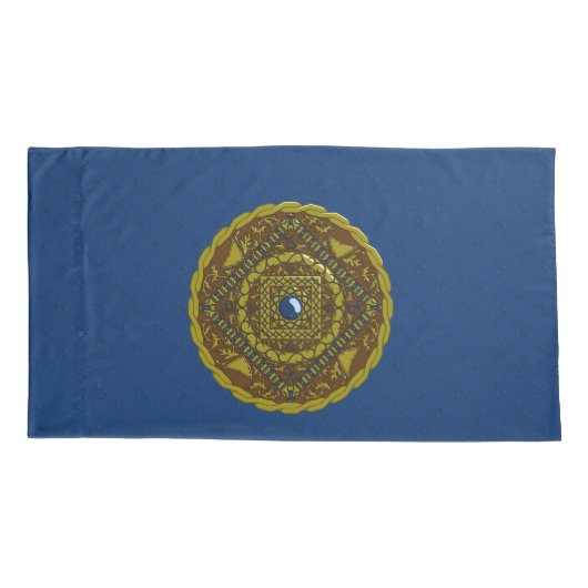 Steenbok Mandala Kussensloop (Achterkant)