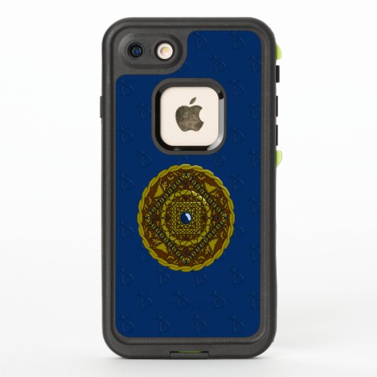 Steenbok Mandala Lifeproof Hoesje (Achterkant)