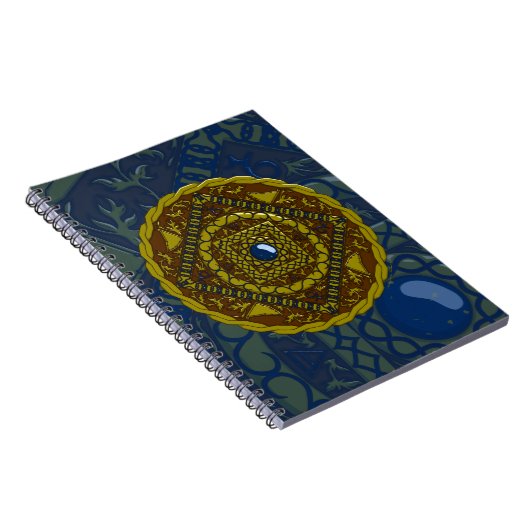 Steenbok Mandala Notitieboek (Rechterzijde)