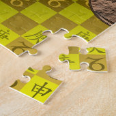 Steenbok & Metaal Aap Legpuzzel (Zijkant)