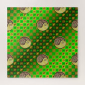 Steenbok & Metaal Geit Legpuzzel (Horizontaal)