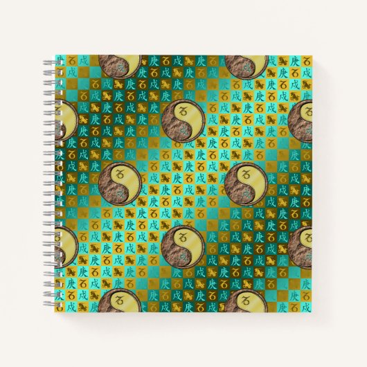 Steenbok & Metaal Hond Notitieboek (Voorkant)
