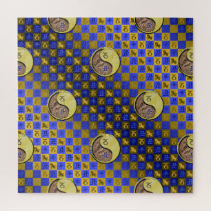Steenbok & Metaal Os Legpuzzel