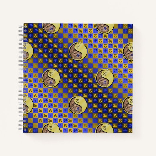 Steenbok & Metaal Os Notitieboek (Voorkant)