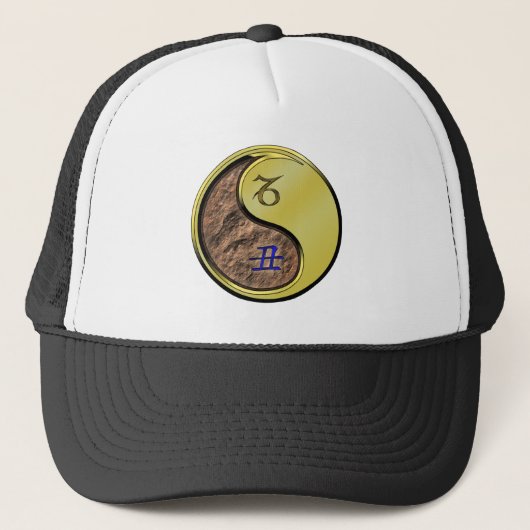 Steenbok & Metaal Os Trucker Pet (Voorkant)