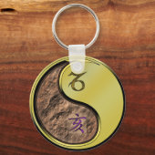 Steenbok & Metaalbeer Sleutelhanger (Voorkant)