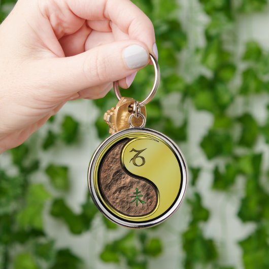 Steenbok & Metal Goat Sleutelhanger (Hand)