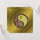 Steenbok & Metalen Draak Kaart (Voorkant / Achterkant in situ)