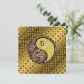 Steenbok & Metalen Rat Kaart (Staand voorkant)