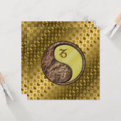 Steenbok & Metalen Rat Kaart (Voorkant / Achterkant in situ)