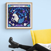 Steenbok: "Mountain Ambition" dierenriem Poster