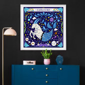 Steenbok: "Mountain Ambition" dierenriem Poster