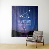 Steenbok | Persoonlijke Astrologie Wandkleed (In situ)