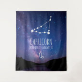 Steenbok | Persoonlijke Astrologie Wandkleed (Voorkant)