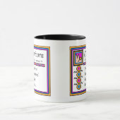 Steenbok Persoonlijkheidskenmerken 11oz. Combo Des Mok (Midden)