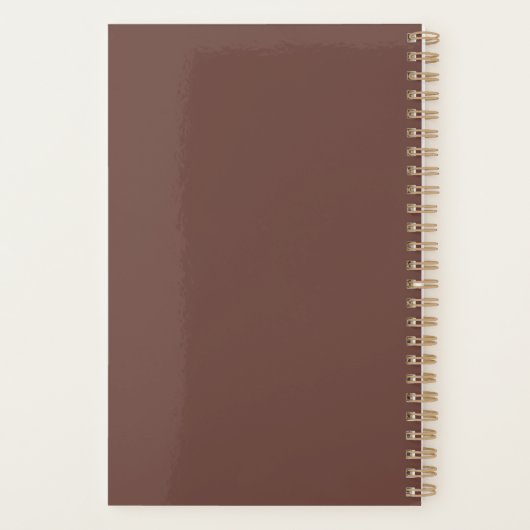 Steenbok Planner (Achterkant)