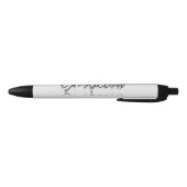 Steenbok Reflectie Zwarte Inkt Pen (Bodem)