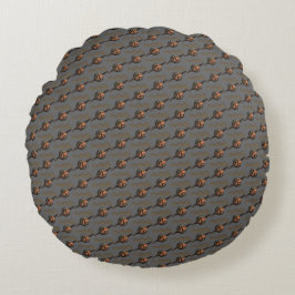 Steenbok Rond Kussen