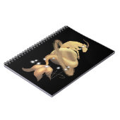 Steenbok Saturnus Zodiac Notitieboek (Linkerzijde)