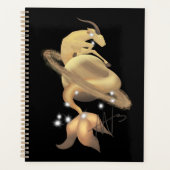 Steenbok Saturnus Zodiac Planner (Voorkant)