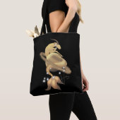 Steenbok Saturnus Zodiac Tote Bag (Dichtbij)