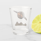 Steenbok Shot Glas (Achterkant)