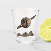 Steenbok Shot Glas (Voorkant)
