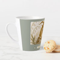 Steenbok Solomon Seal Art Nouveau Kleine Latte Mok