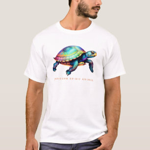 Steenbok Spirit Animal Turtle Alebrije Male T-shirt