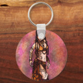 Steenbok Stam Buikdanser  Sleutelhanger (Voorkant)