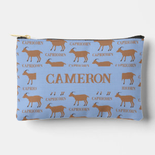 Steenbok Star Sign Geit Aangepaste naam Etui
