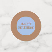 Steenbok Star Sign Geit Custom Confetti (Kleine voorkant)