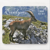 Steenbok Steen Geit Zodiac Muismat (Voorkant)