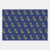 Steenbok sterrenbeeld astrologisch inpakpapier vel (Voorkant 2)