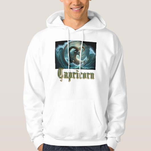 Steenbok Sterrenbeeld Hoodie (Voorkant)