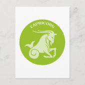Steenbok, Sterrenbeeld, Horoscoop, Astrologie Briefkaart (Voorkant)