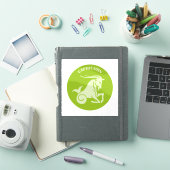 Steenbok, Sterrenbeeld, Horoscoop, Astrologie Sticker (iPad Cover)