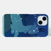 Steenbok sterrenbeeld, Klassieke Dierenriem, Astro Case-Mate iPhone Case (Achterkant (horizontaal))