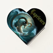 Steenbok Sterrenbeeld Notitieboek (Achterkant)