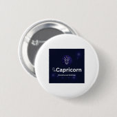 Steenbok sterrenbeeld Sticker Ronde Button 5,7 Cm (Voorkant /achterkant)
